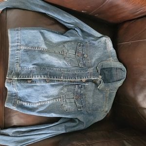 KUT from the Kloth denim jacket women's XL